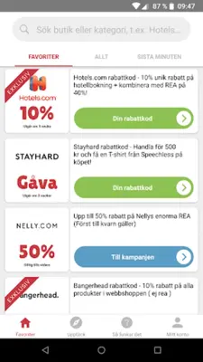 Kampanjjakt - erbjudanden & ra android App screenshot 3